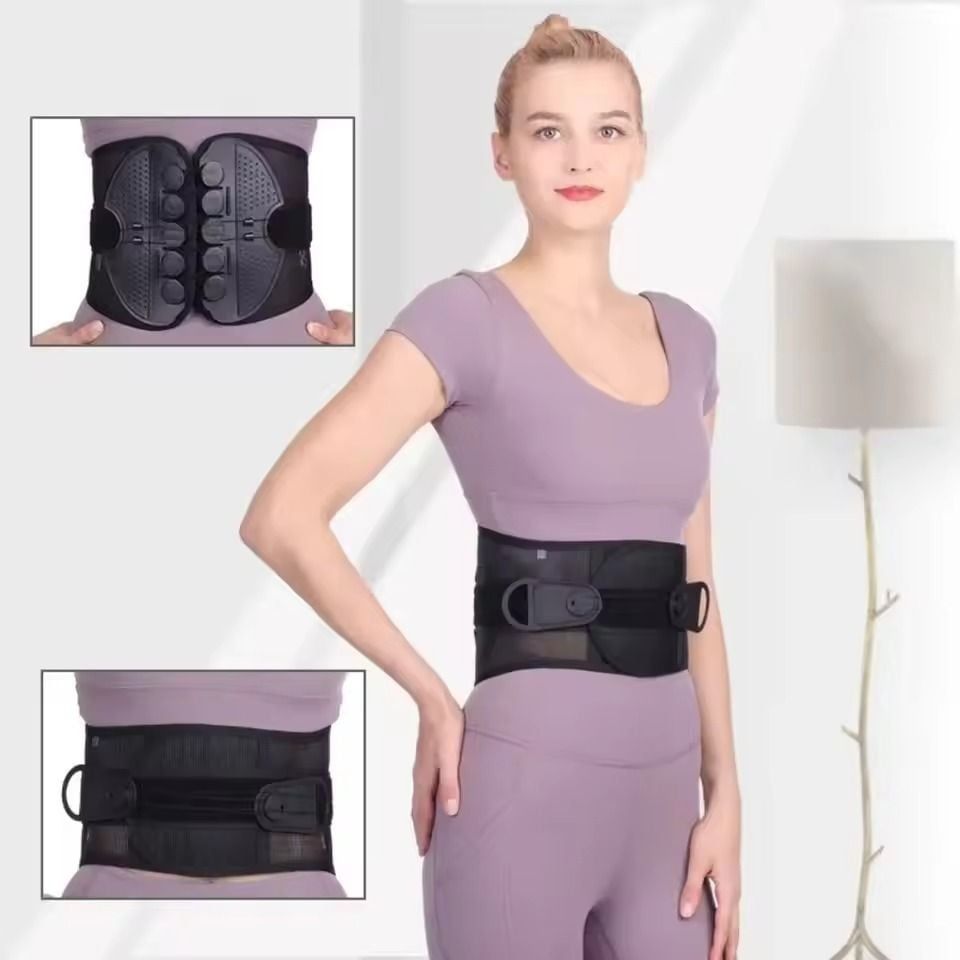 product-img-685abef463b8047622c68e70.jpg Adjustable Lumbar Support Belt Lower Back Brace - Image 5