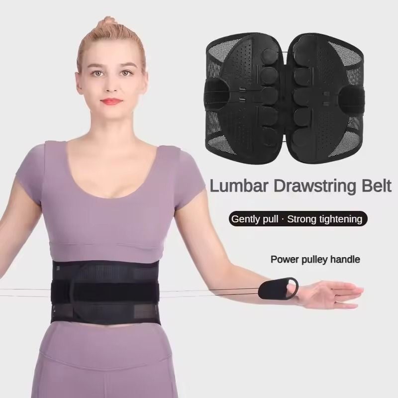product-img-685abef463b8047622c68e73.jpg Adjustable Lumbar Support Belt Lower Back Brace - Image 6