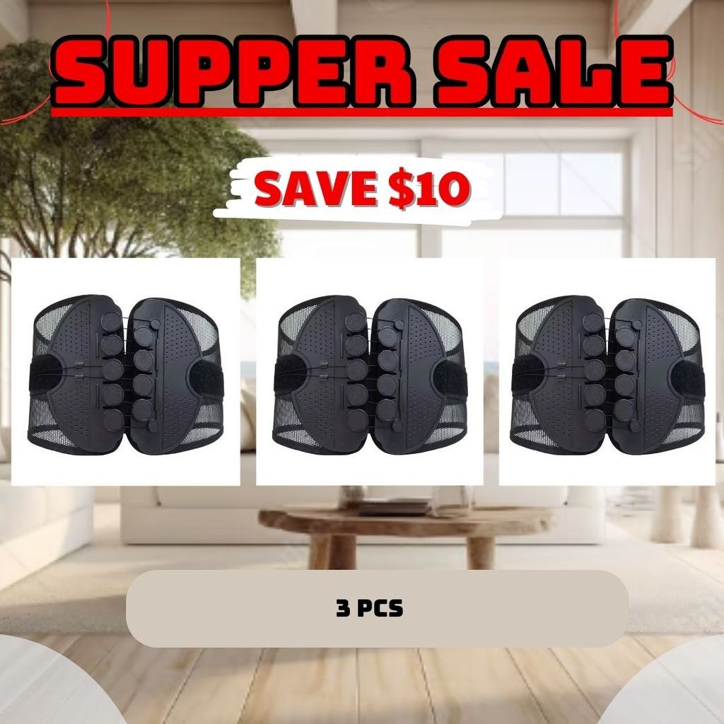 product-img-685abef663b8047622c68e90.jpg Adjustable Lumbar Support Belt Lower Back Brace - Image 15