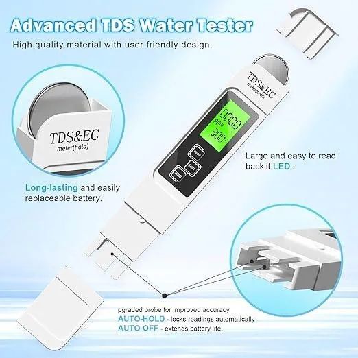product-img-686f2ee6d40fd38a6a36c0e9.jpg 2025 All-New 4 in 1 Tds Meter Digital Water Tester - Image 3